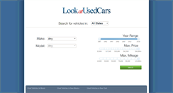 Desktop Screenshot of lookatusedcars.com